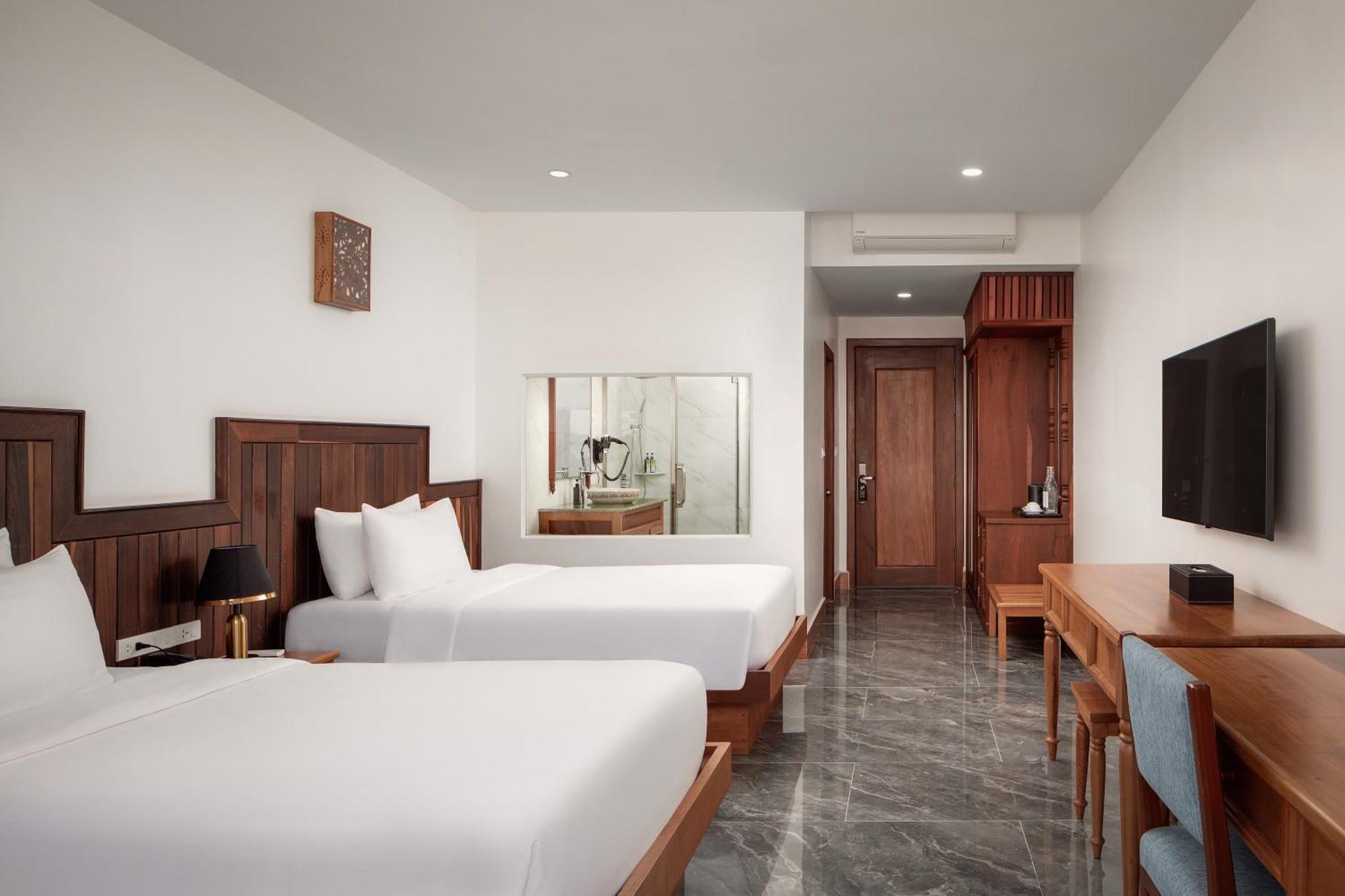 Two Seasons Siem Reap Hotel Exterior foto Deluxe twin room